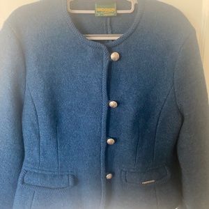 Boiled wool jacket